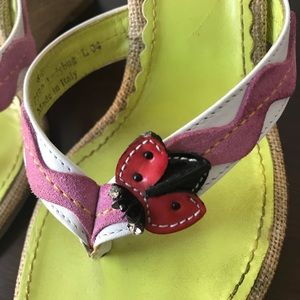 Coach lady bug wedges. Cute!!!